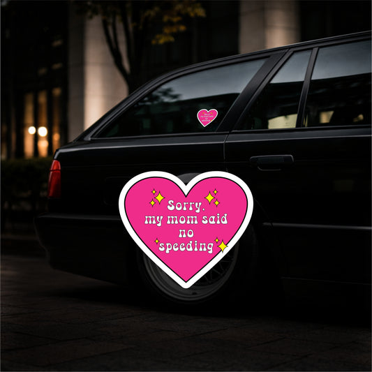 My Mom Said No - Vinyl Sticker