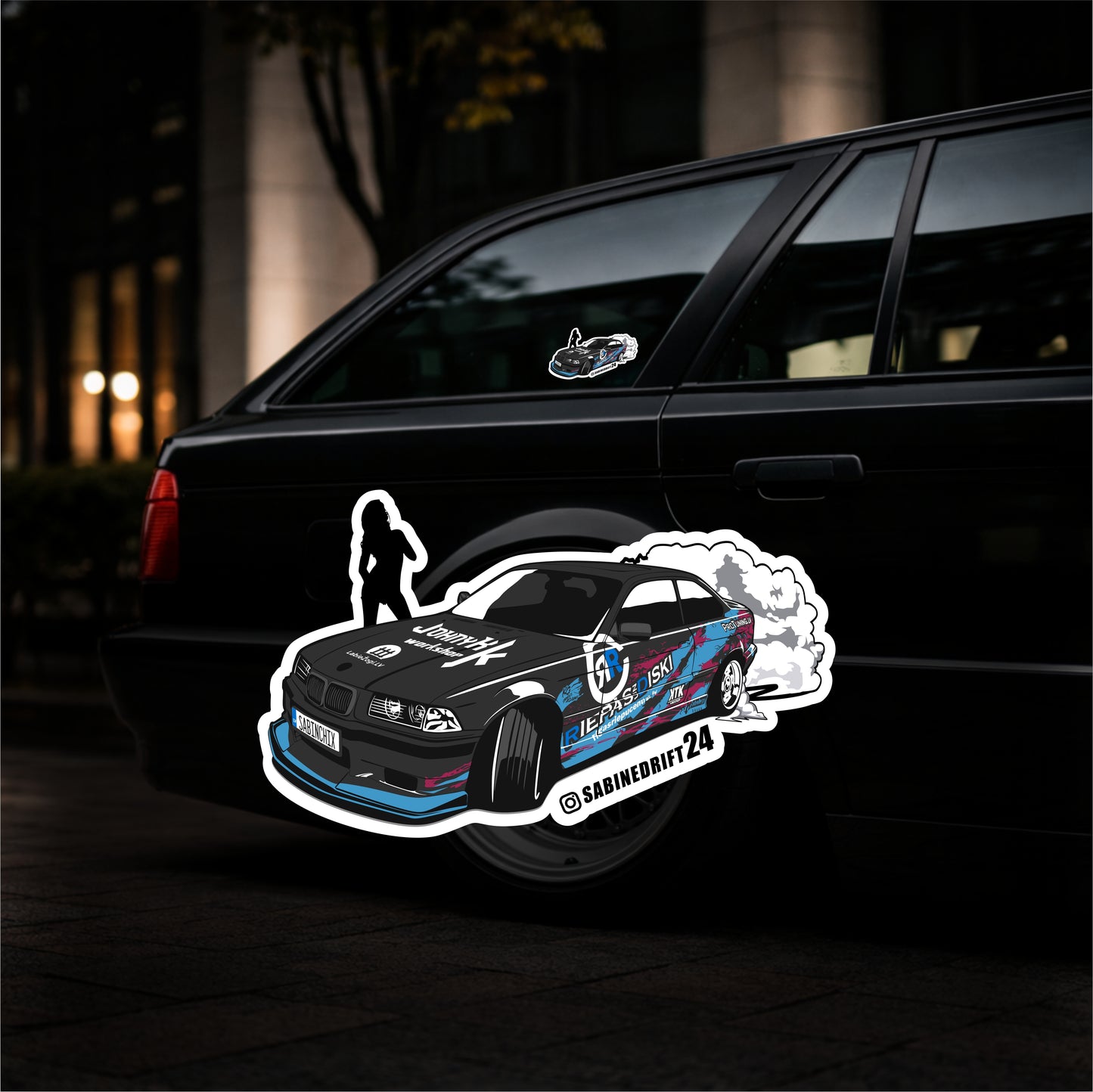 Sabine Drift - Vinyl Sticker