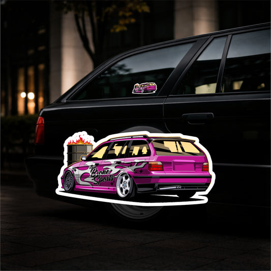 Broke Sports TOURING - Vinyl Sticker