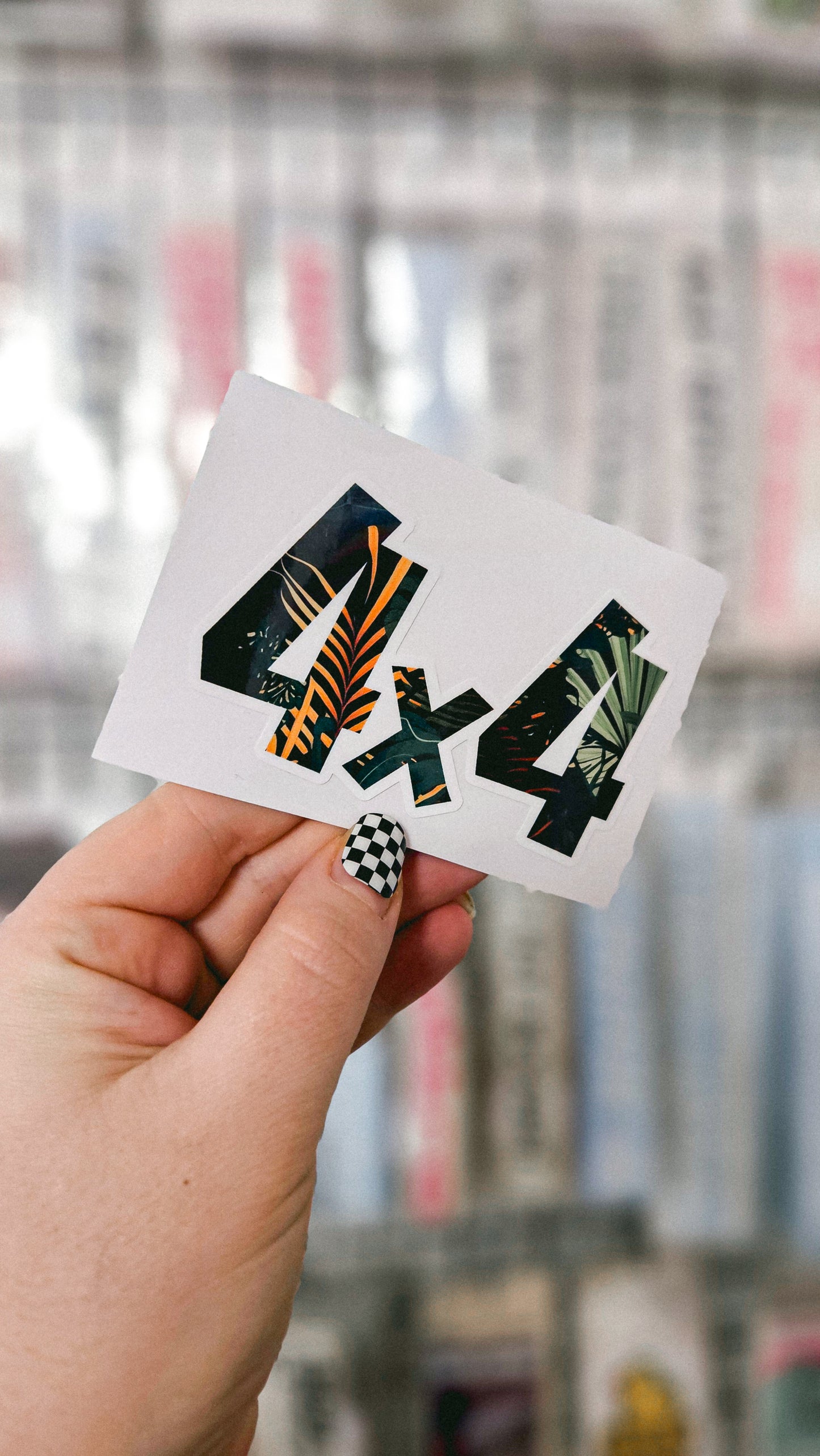 ''4x4'' Vinyl Sticker