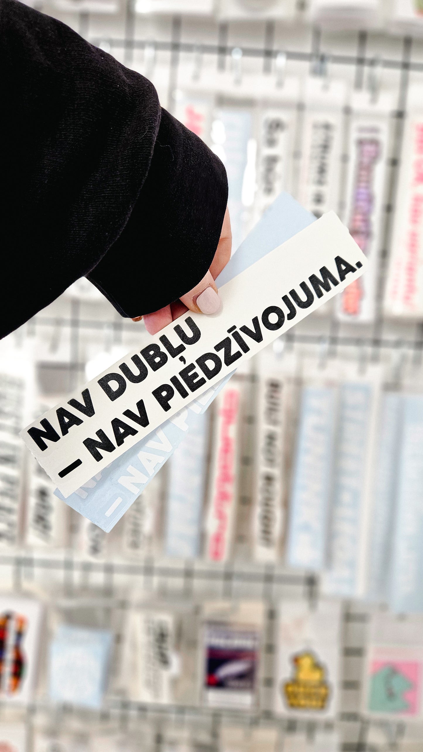 ''Nav Dubļu - Nav piedzīvojuma.'' - Plotted Vinyl Sticker