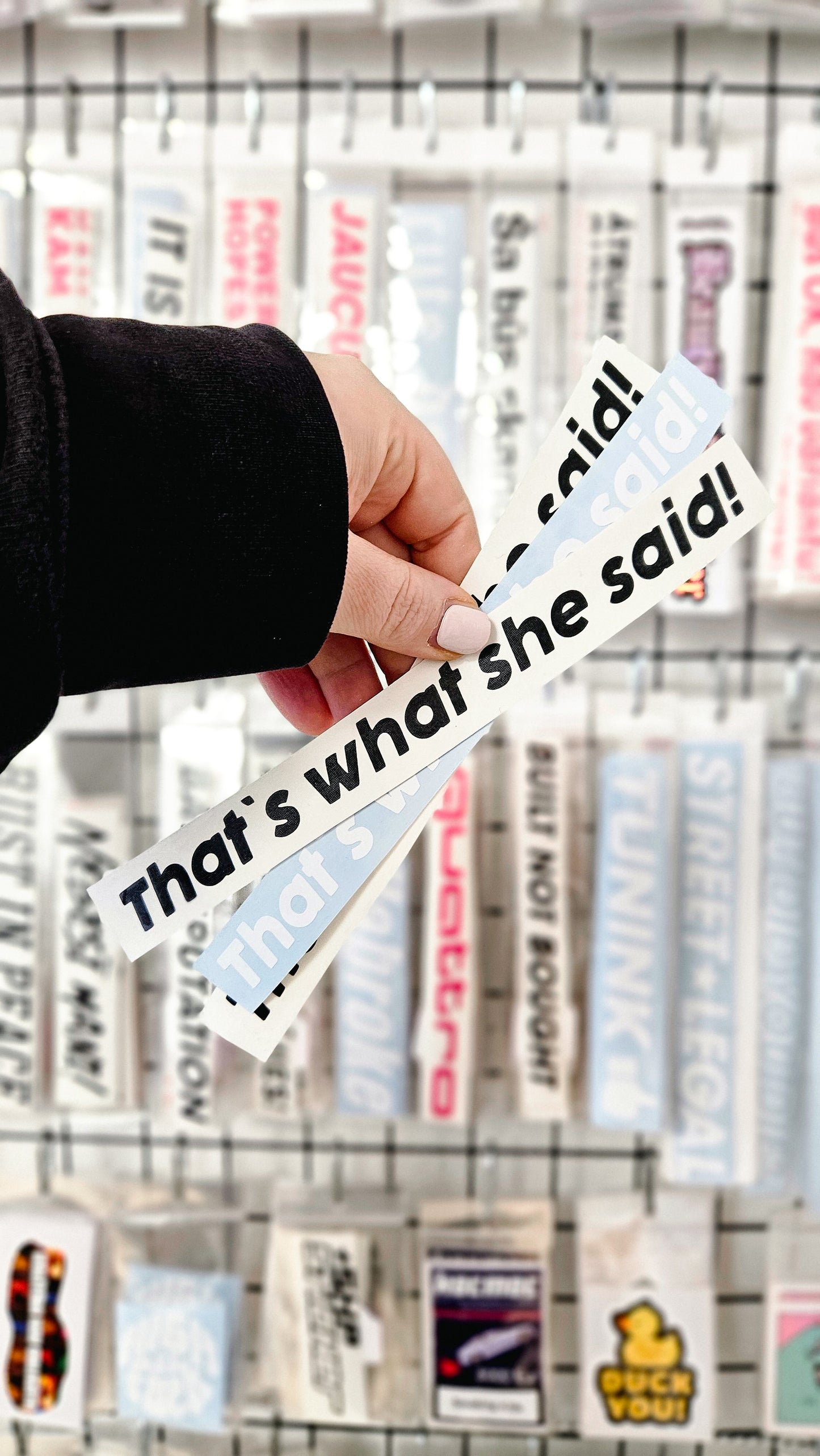 ''That`s what she said!'' - Plotted Vinyl Sticker