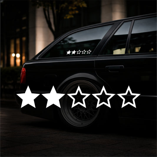 Stars - Plotted Vinyl Sticker