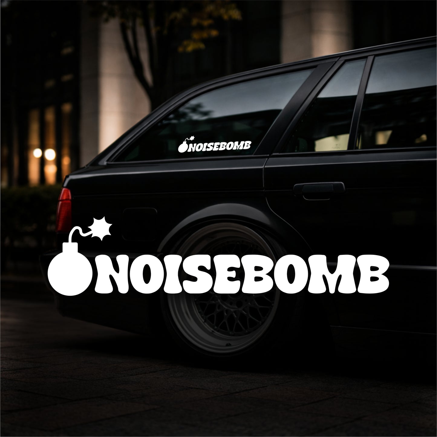 NoiseBomb - Plotted Vinyl Sticker