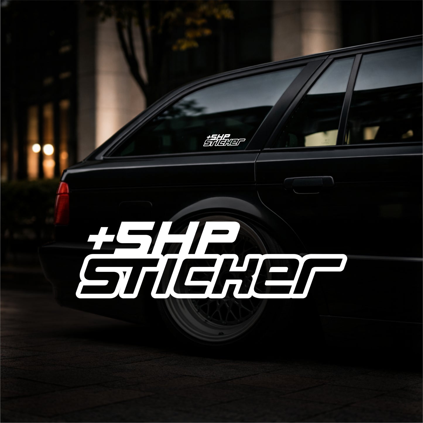 +5hp - Plotted Vinyl Sticker