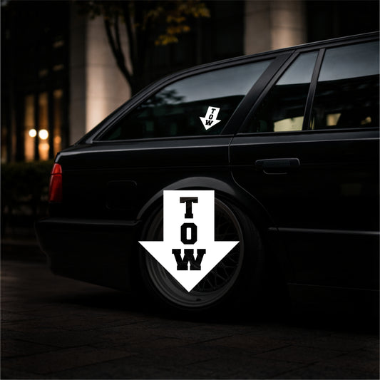 Tow - Plotted Vinyl Sticker