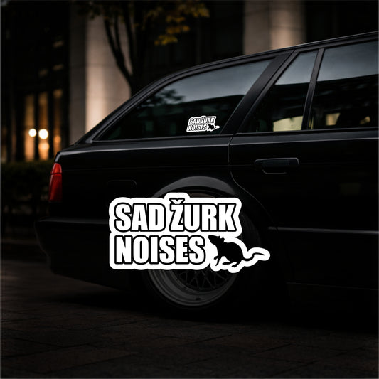 Sad žurk noises - Vinyl Sticker