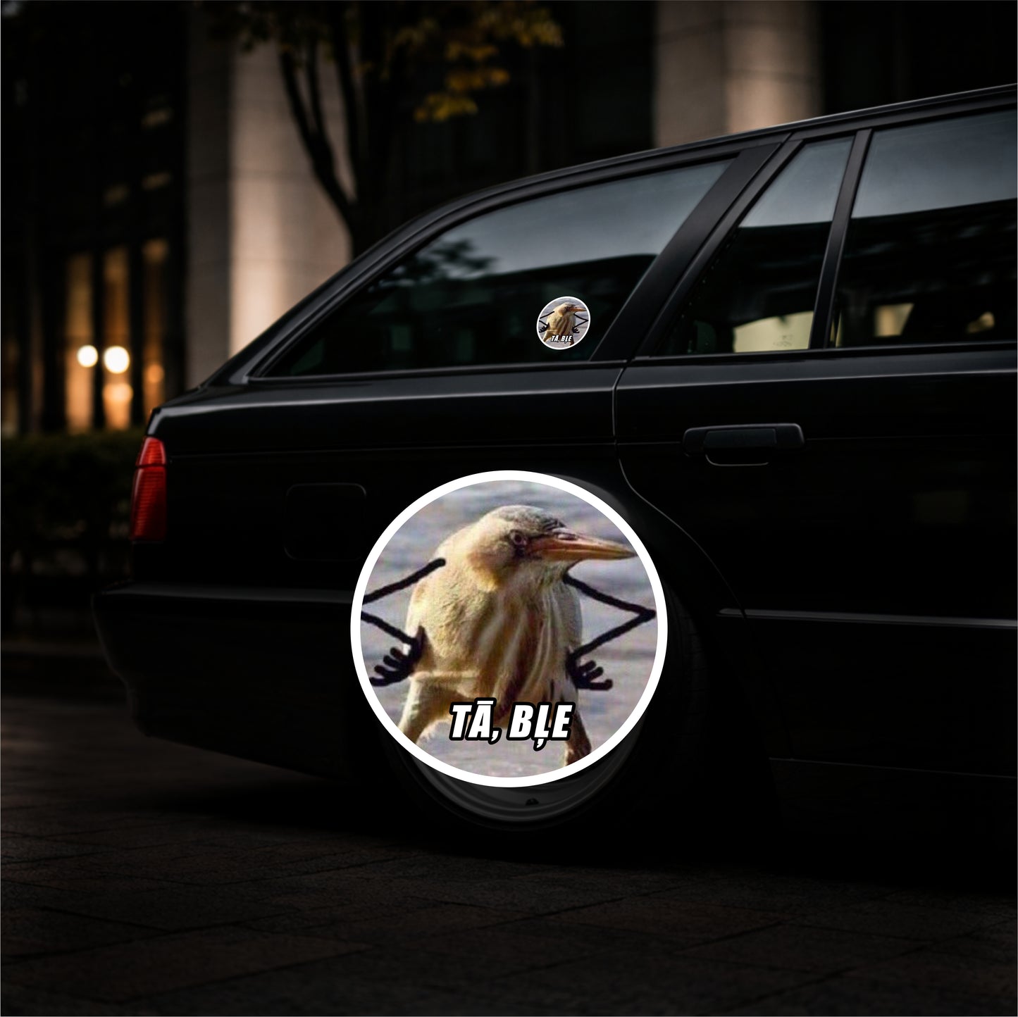 Tā bļe - Vinyl Sticker