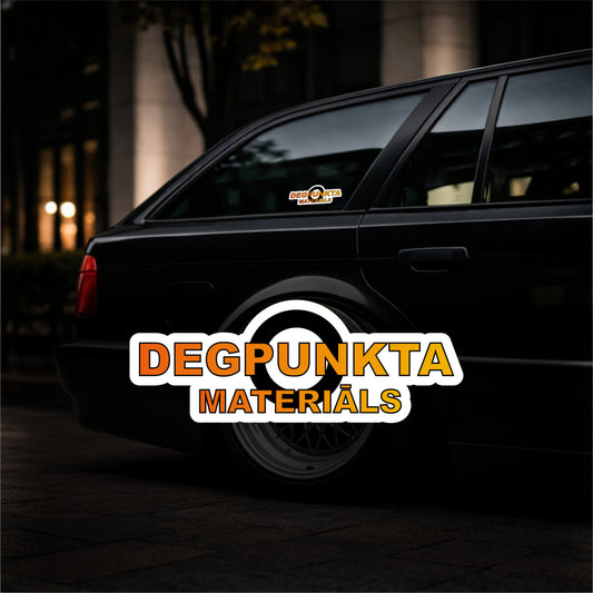 Degpunkta materiāls - Vinyl Sticker