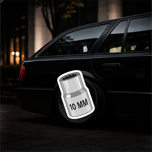 10mm - Vinyl Sticker