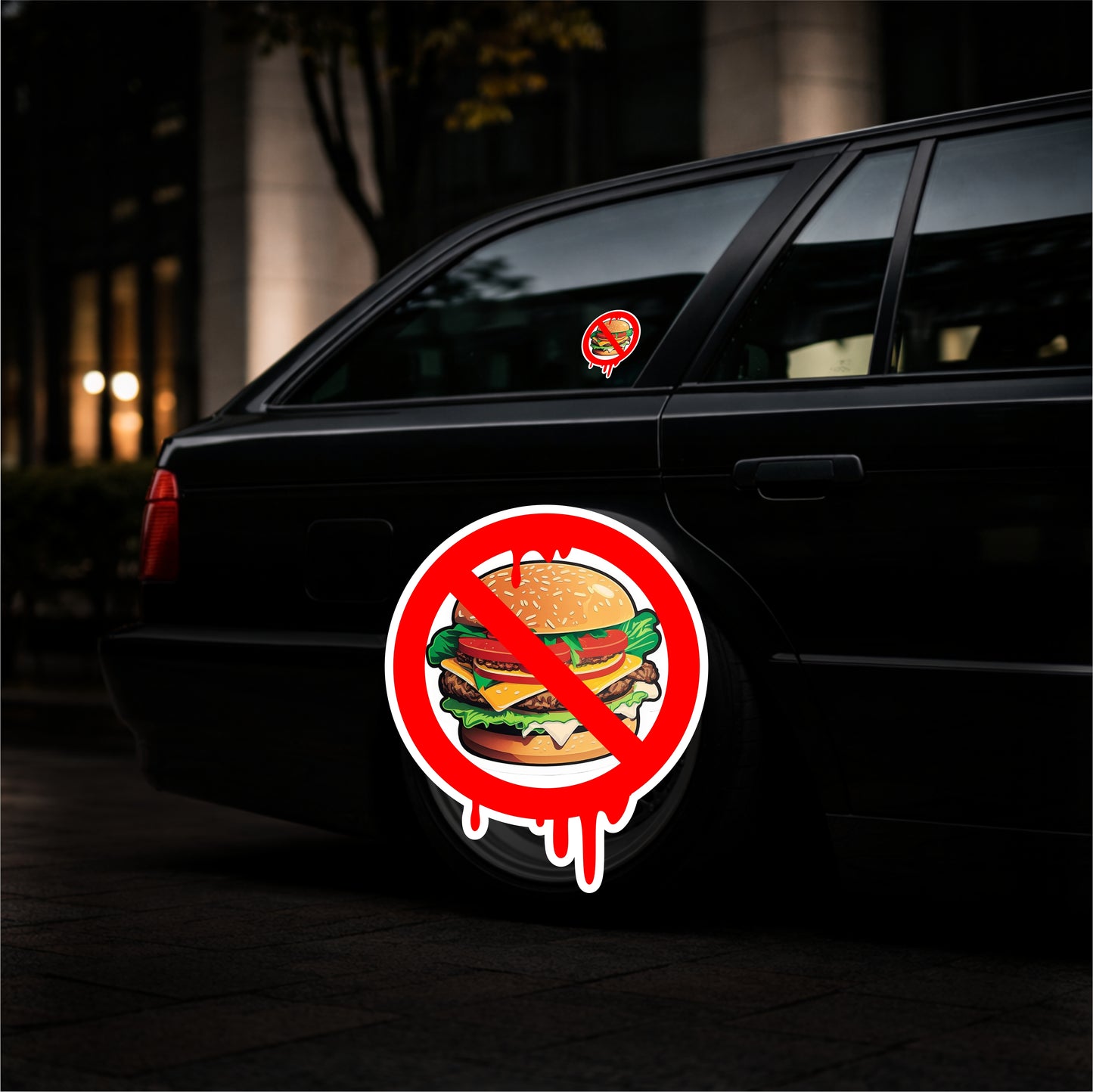 No Burger Allowed - Vinyl Sticker