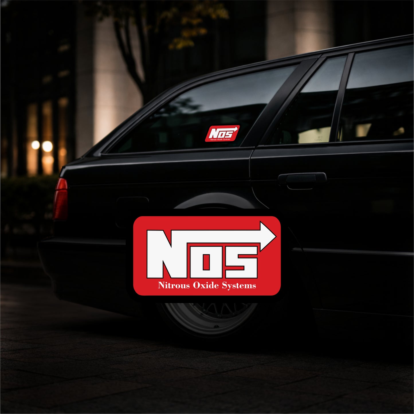 Nos Sticker - Vinyl Sticker