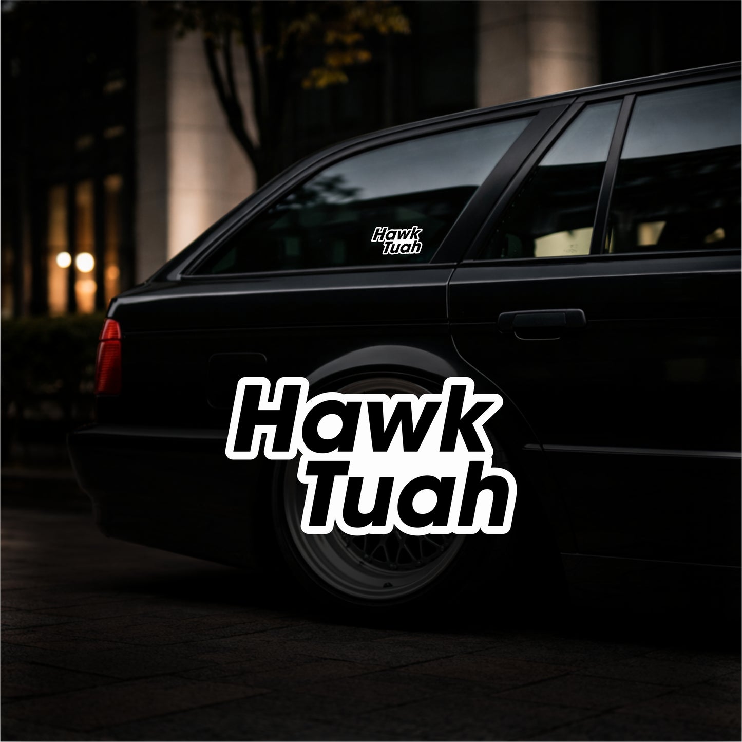 Hawk Thua - Vinyl Sticker