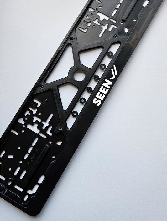 SEEN - European License Plate Frame