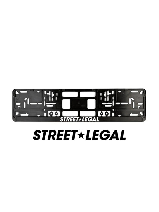 ''Street Legal'' - European License Plate Frame