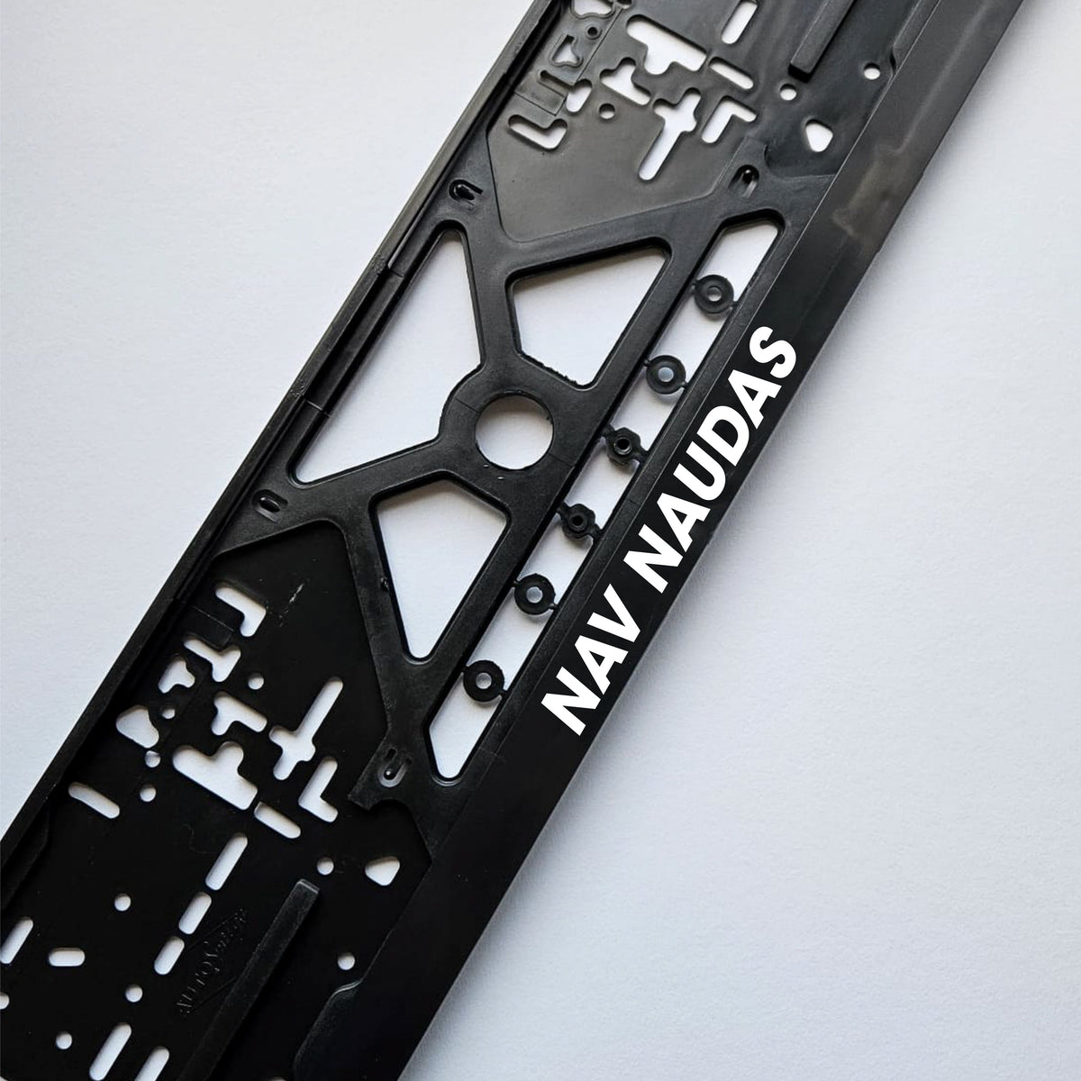 NAV NAUDAS - European License Plate Frame