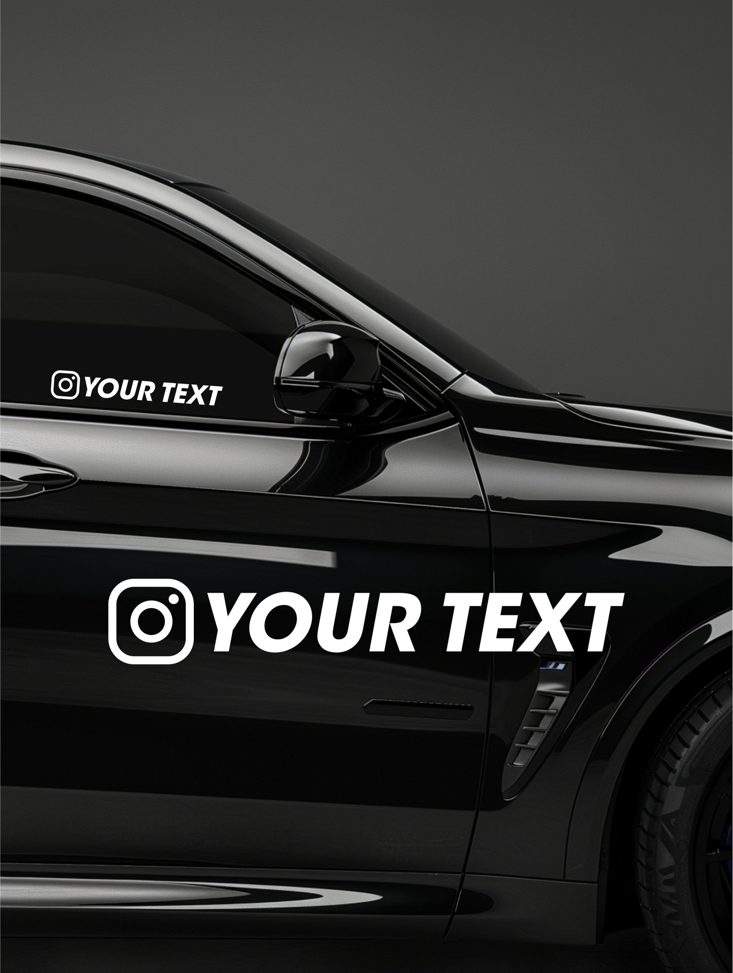 Custom Instagram tag Sticker