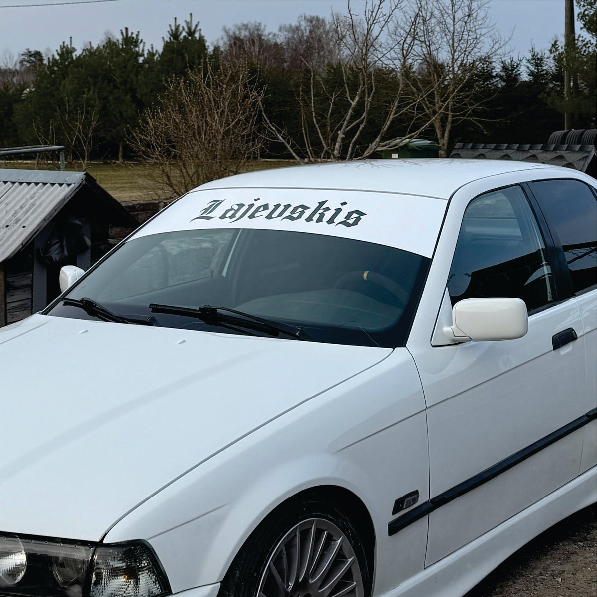 Custom Cut-Out Windshield Sunstrip