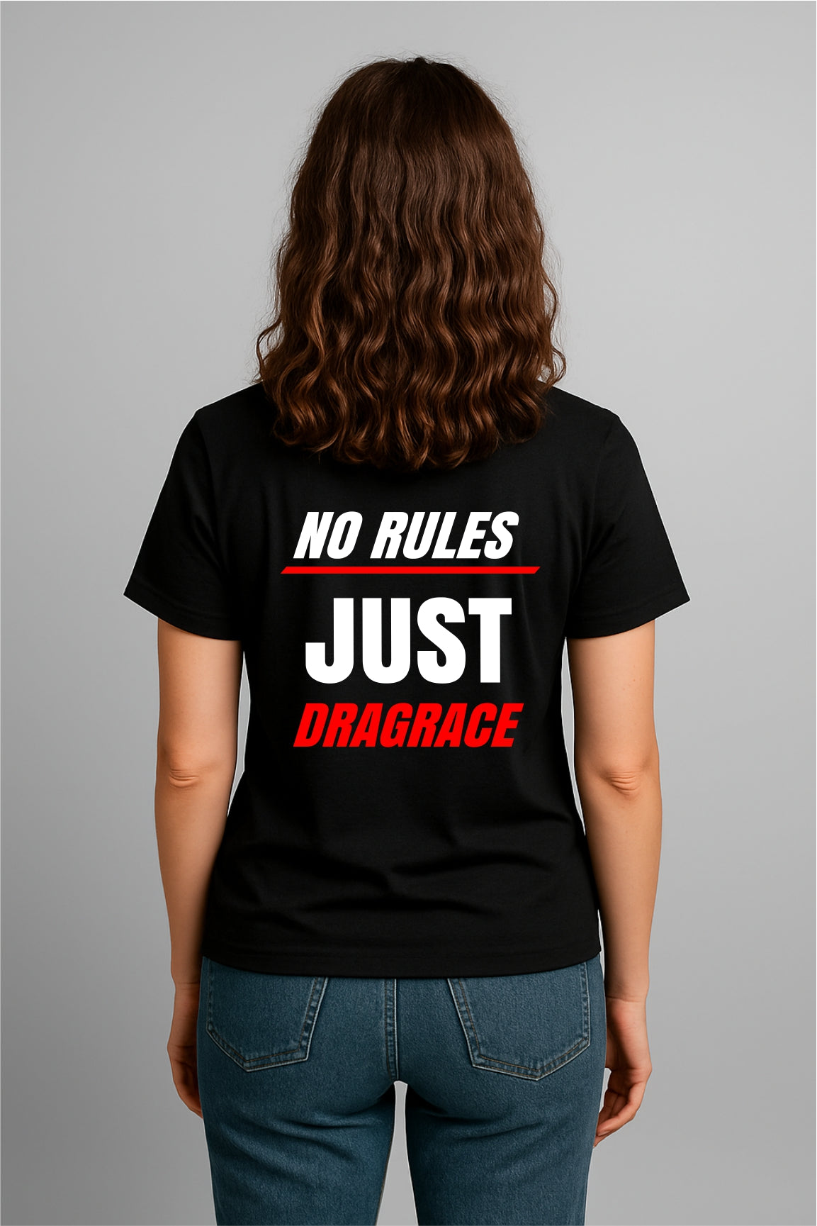 ''No Rules'' Cotton T-Shirt