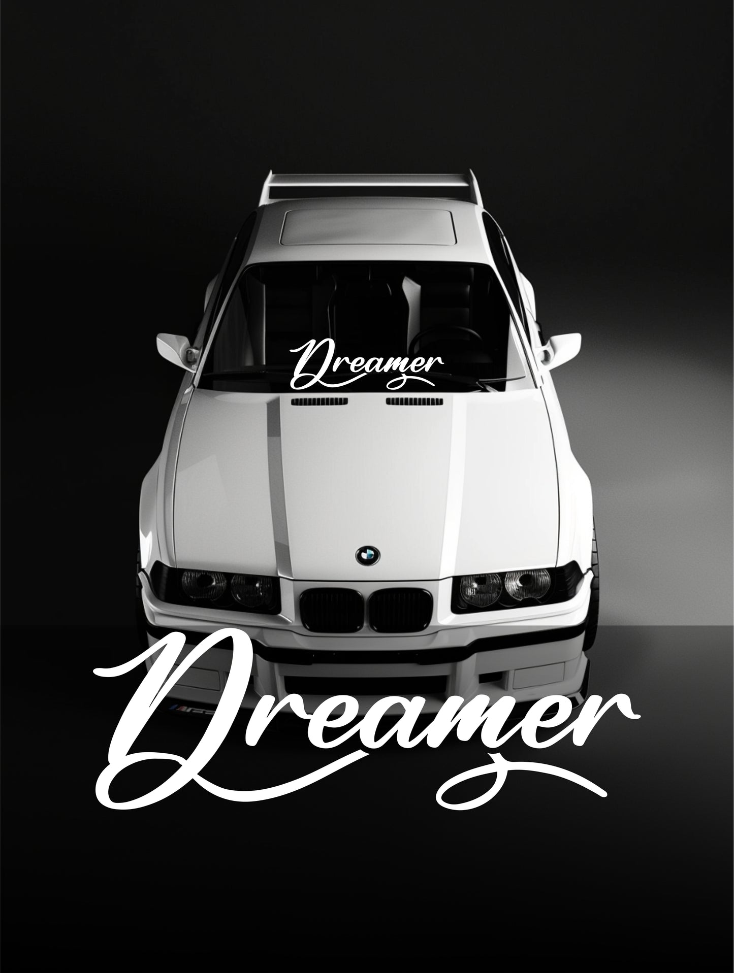 ''Dreamer'' - Plotted Vinyl Banner Decal