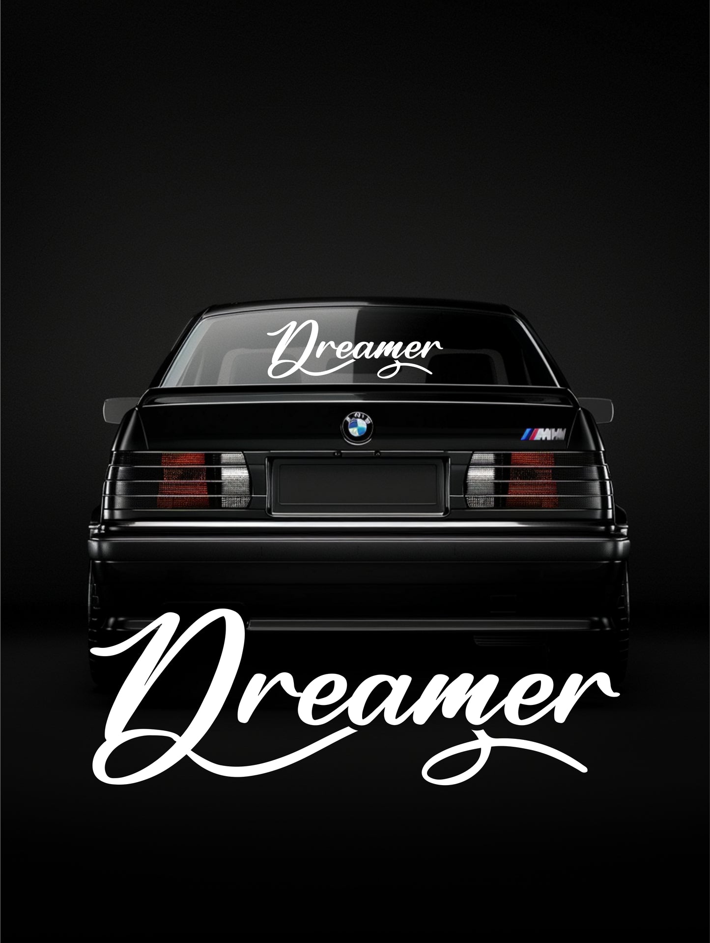 ''Dreamer'' - Plotted Vinyl Banner Decal