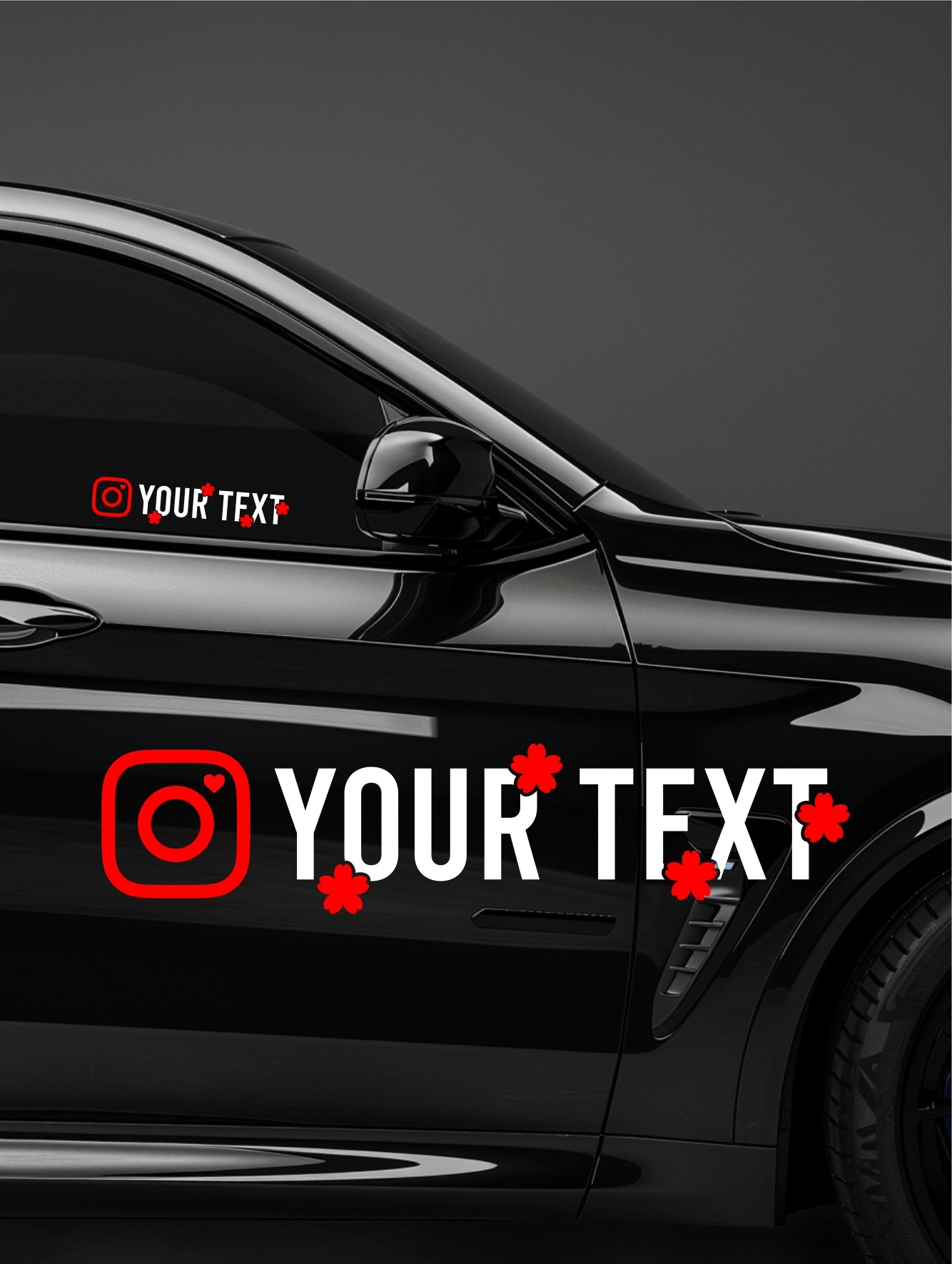 Custom Sakura Instagram tag Sticker