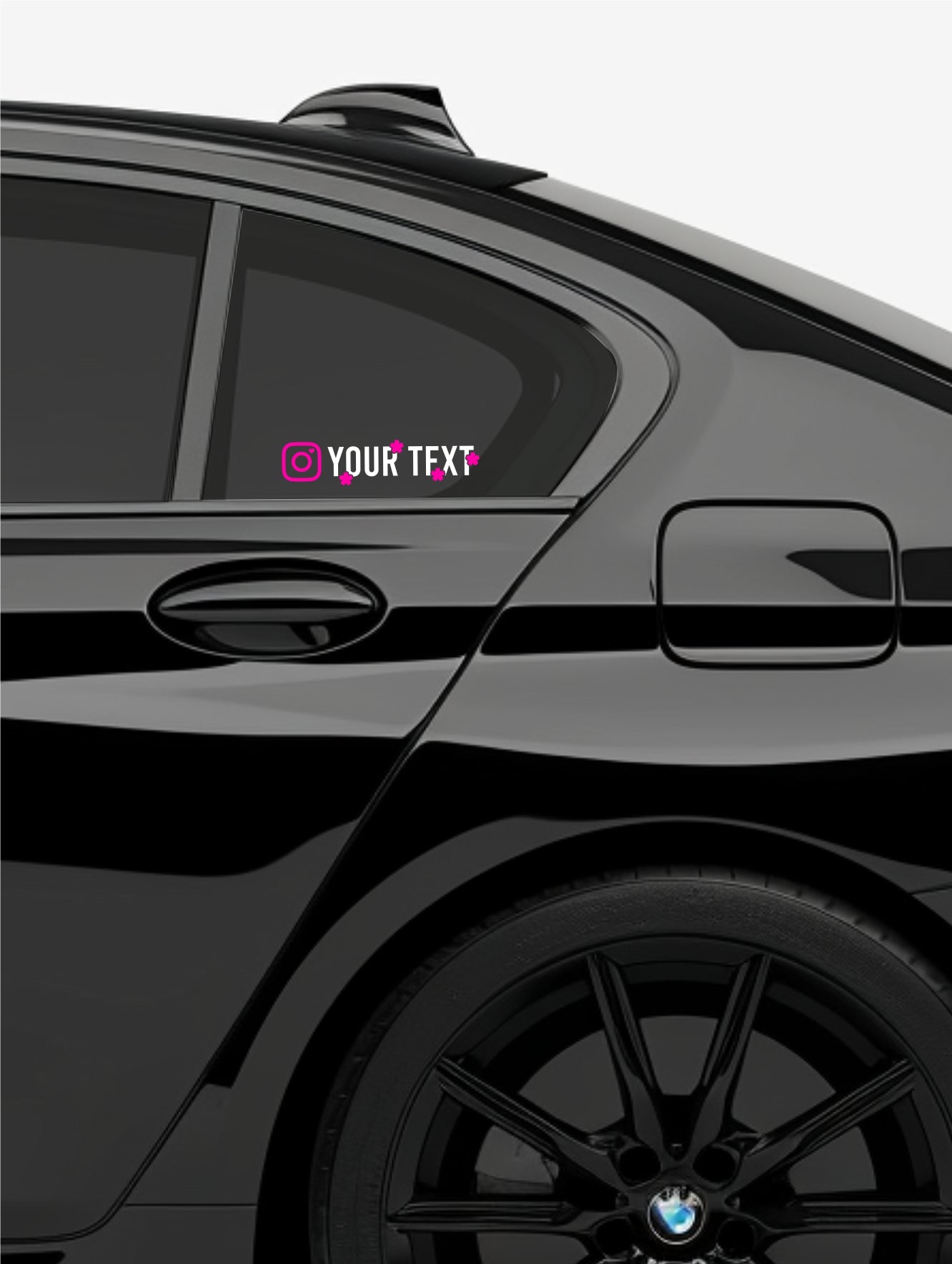 Custom Sakura Instagram tag Sticker