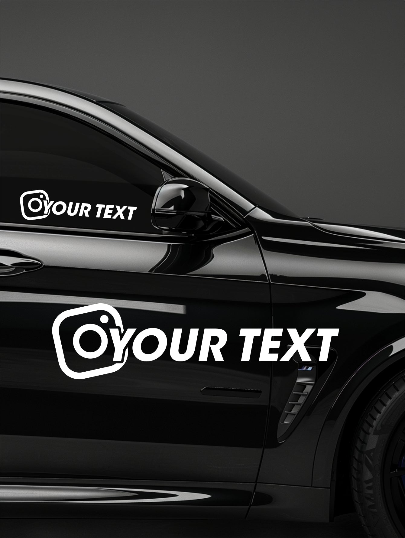 Custom Instagram No.2 tag Sticker