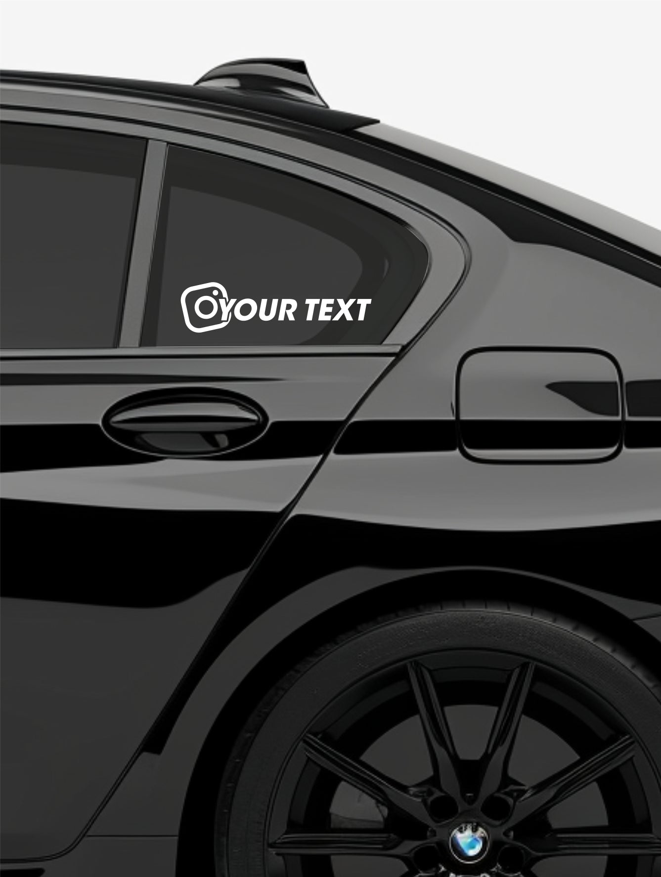 Custom Instagram No.2 tag Sticker