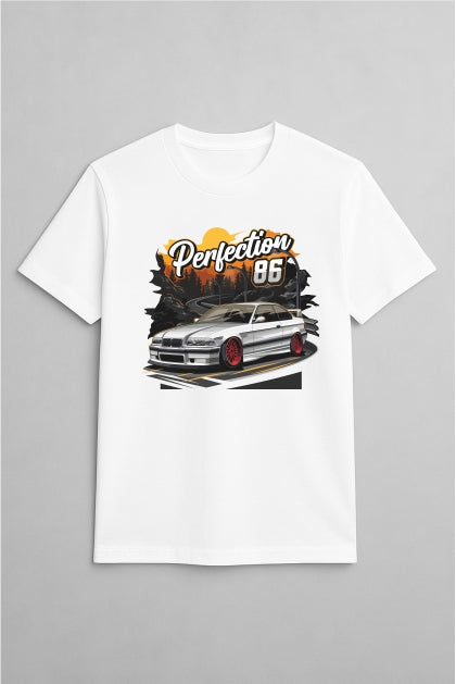 ''Perfection86 BMW E36'' Cotton T-Shirt