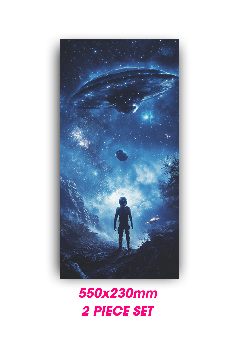 ''Cosmic Sky'' - Car Doors Pillar Decals