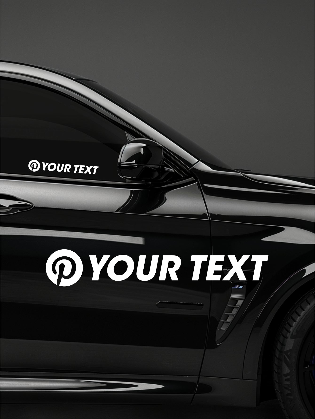 Custom Pinterest tag Sticker