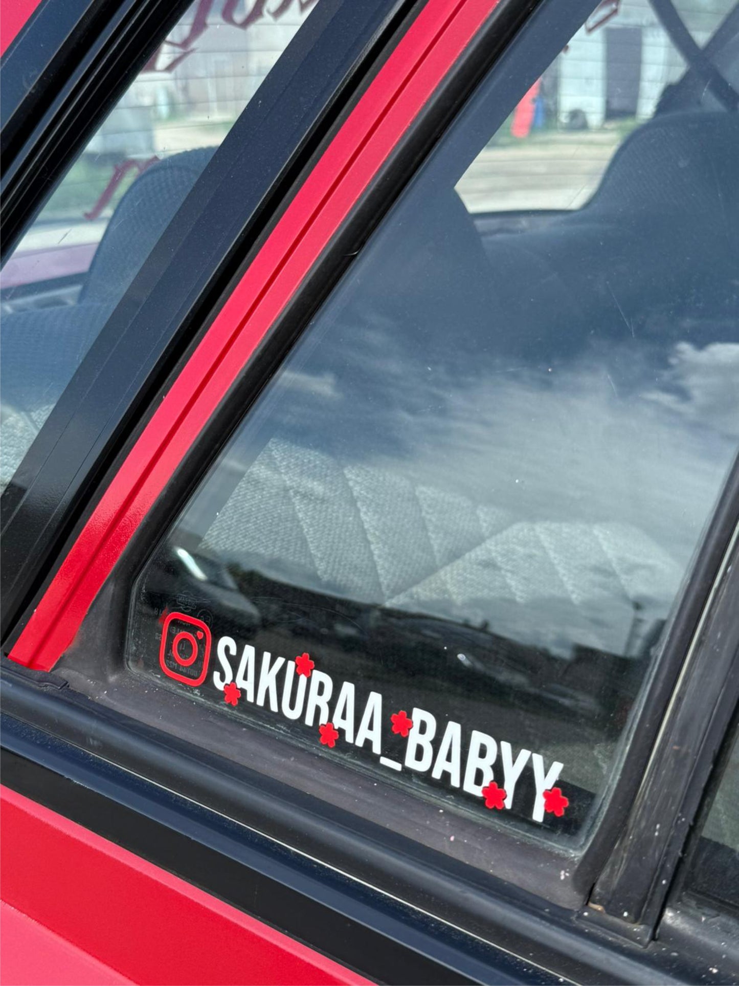 Custom Sakura Tik Tok tag Sticker