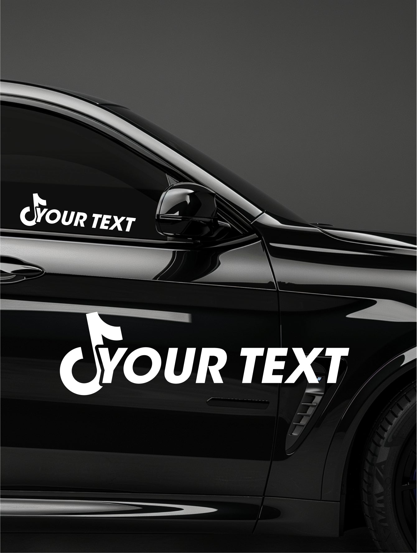 Custom Tik Tok No.2 tag Sticker