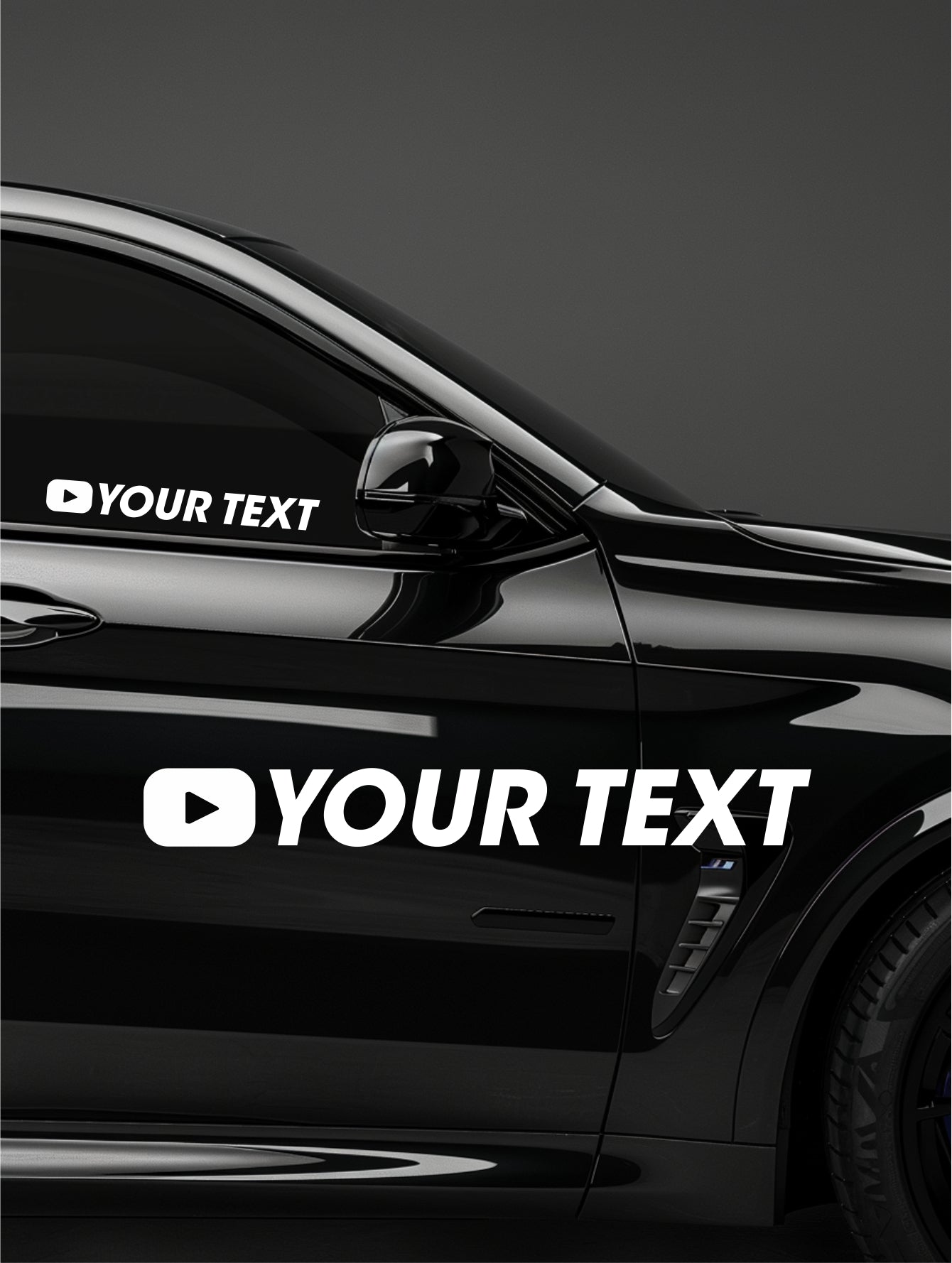 Custom YouTube tag Sticker