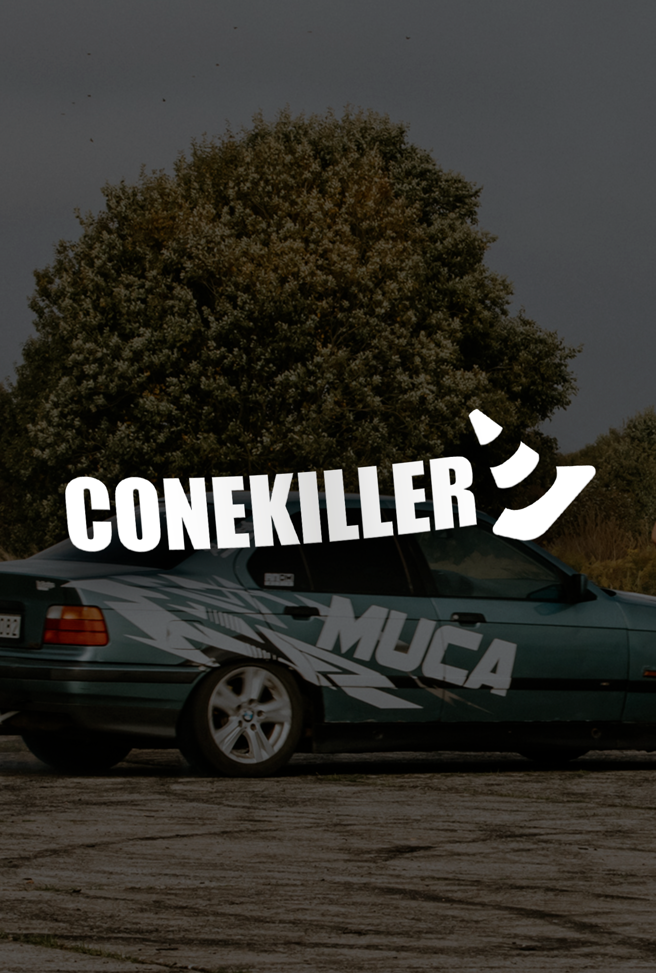 ''ConeKiller 02'' - Plotted Vinyl Sticker
