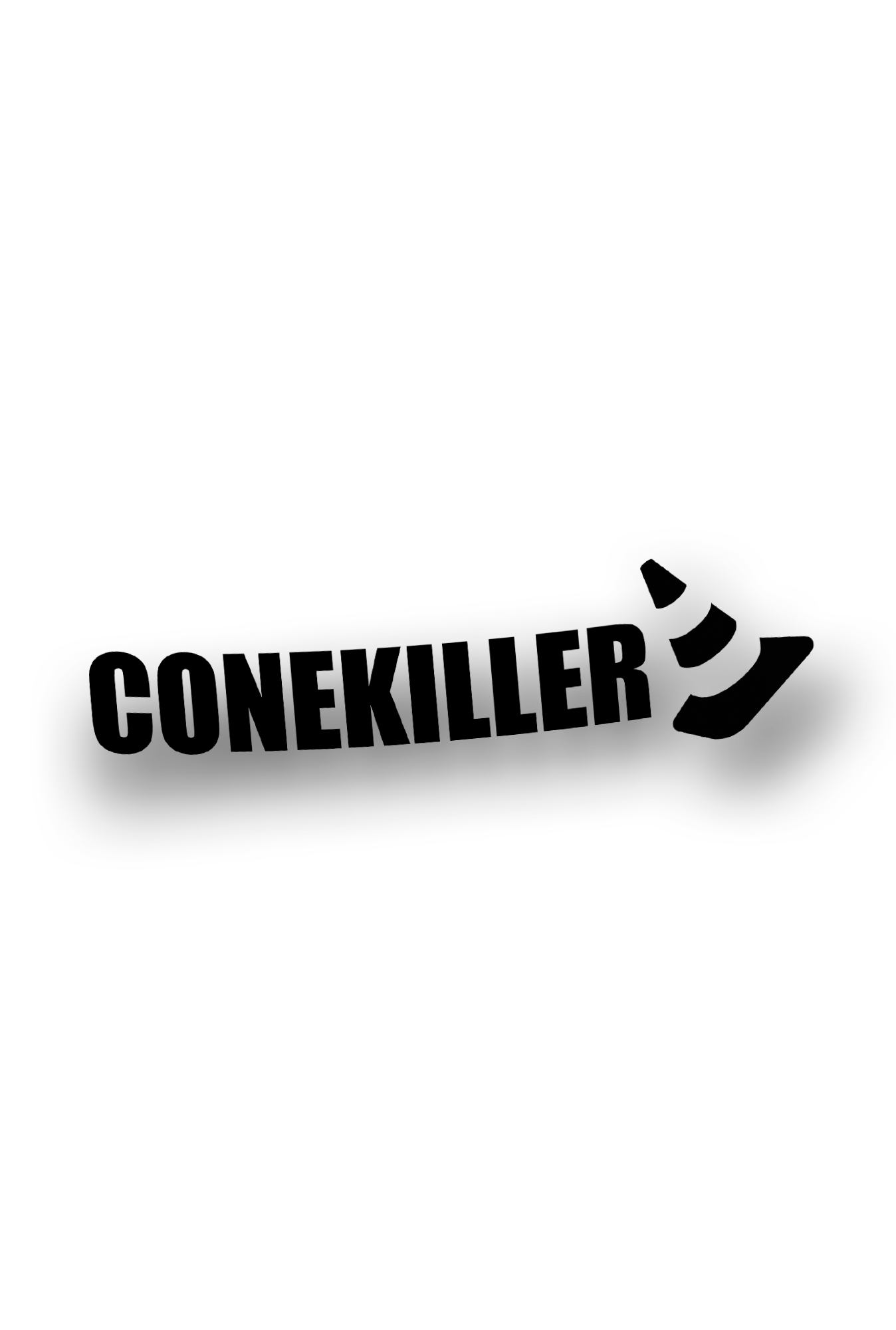 ''ConeKiller 02'' - Plotted Vinyl Sticker