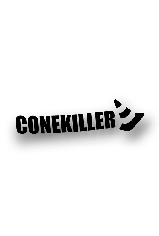 ''ConeKiller 02'' - Plotted Vinyl Sticker