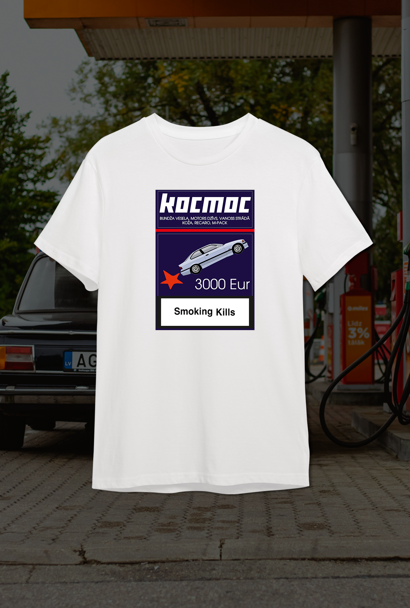 ''Kocmoc'' Cotton T-Shirt