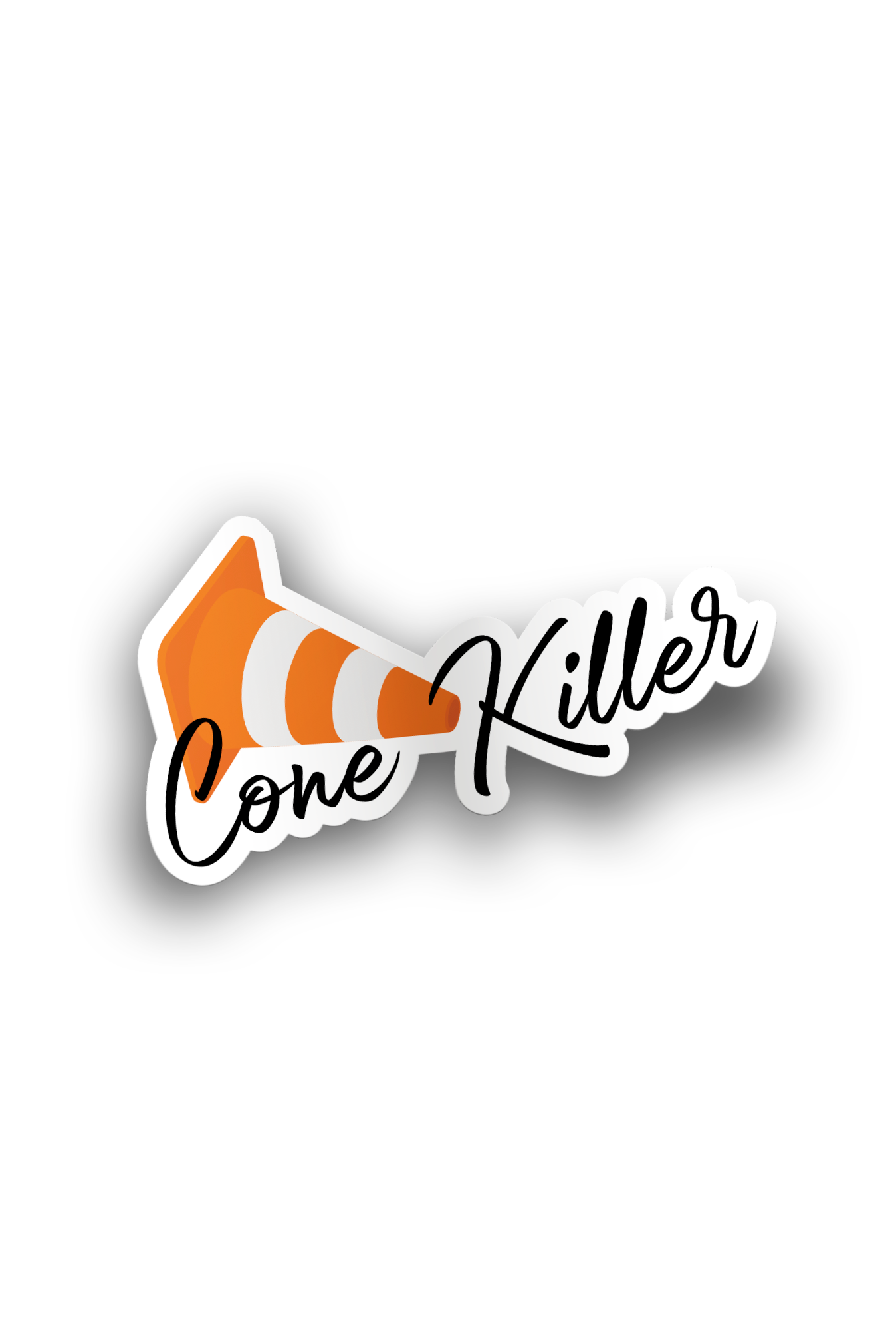 ''Cone Killer'' Vinyl Sticker