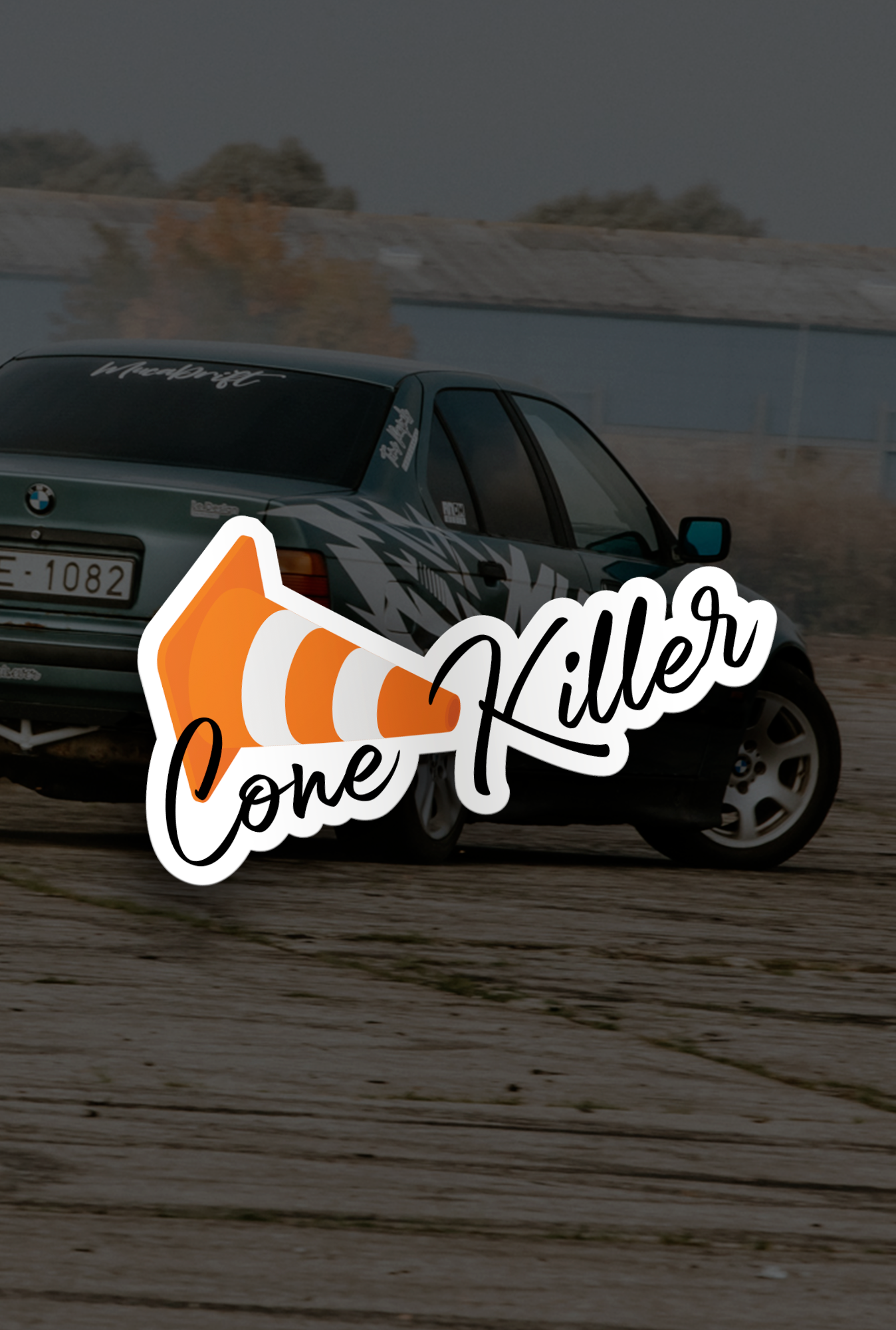 ''Cone Killer'' Vinyl Sticker